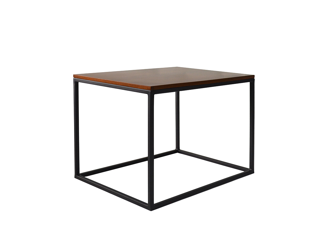 Loft Coffee Table Wooden Top Small 